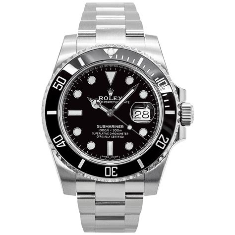 rolex submariner black oyster perpetual date|rolex submariner date 116610.